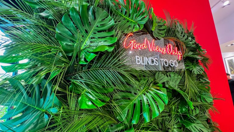 Capture the Moment: A Tropical Photo-Op Experience at Blinds to Go’s Opening Party in Miami’s Design District